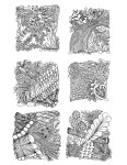 img zentangle 3" 6 pac