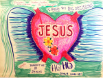 image of a Heart loving Jesus